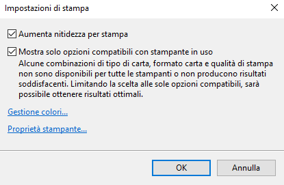 Stampa foto con Windows 10 senza usare altri programmi
