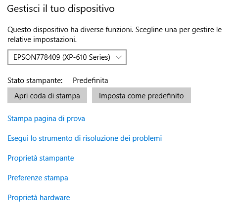 Stampa di un documento apre OneNote: come ripristinare la stampante predefinita