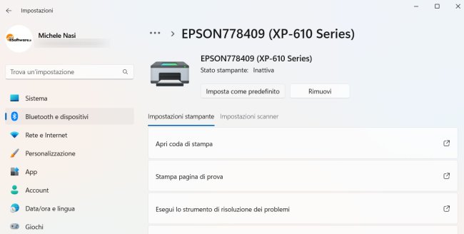 Stampa di un documento apre OneNote: come ripristinare la stampante predefinita