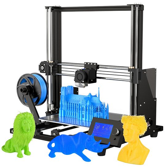 Stampanti 3D Creality Ender-3 e Anet A8 Plus a poco più di 140 euro