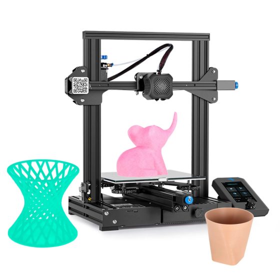 Stampanti 3D Creality 3D Ender-3 V2 e Artillery Sidewinder X1 in offerta