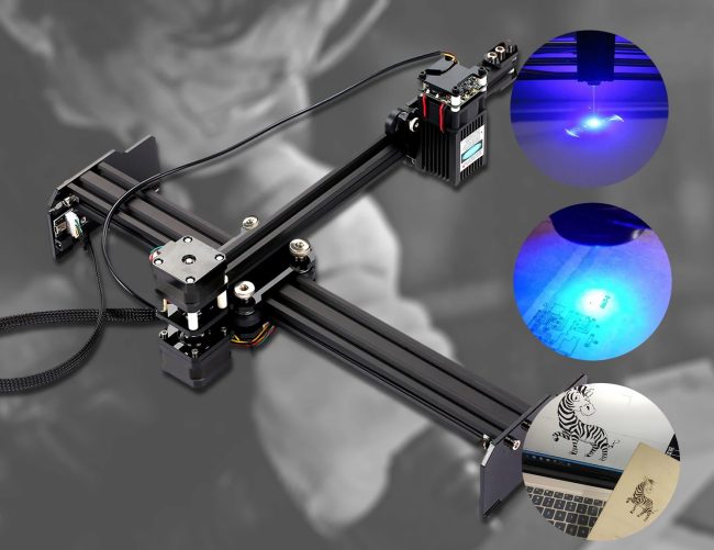 Stampante a incisione laser Mini da 20W in offerta a meno di 150 euro