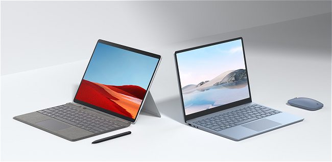 Microsoft lancia i nuovi Surface Laptop Go e Surface Pro X