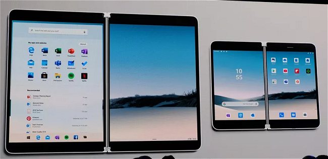 Dispositivi dual screen svelati da Microsoft: Surface Neo con Windows 10X e lo smartphone Android Surface Duo