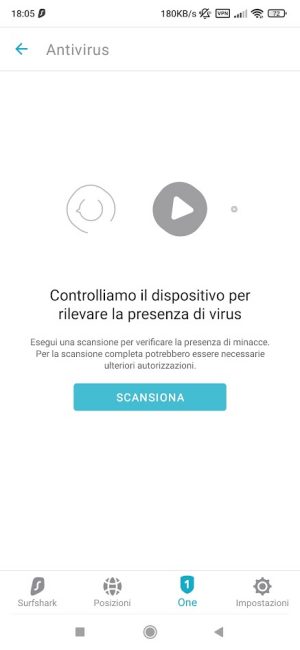 VPN sicura e veloce, antivirus e protezione dei dati: Surfshark One