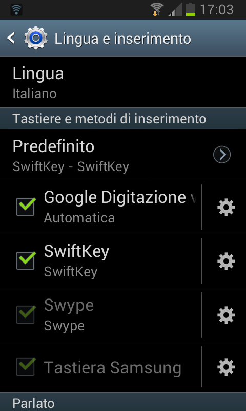 Tastiera intelligente per Android, SwiftKey gratis