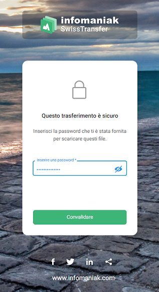 Come inviare file di grandi dimensioni con Swisstransfer