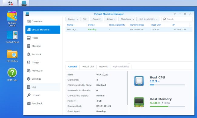 NAS Synology DS1019+, ben oltre storage e backup