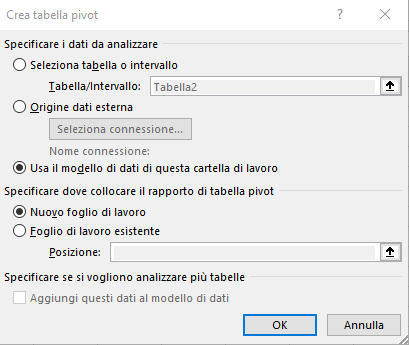 Come unire i dati da più fogli elettronici Excel con le tabelle pivot