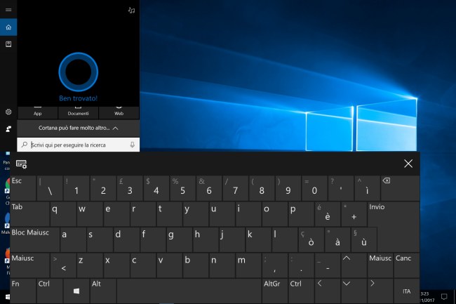 Tastiera Windows 10 su tablet e convertibili: come usarla