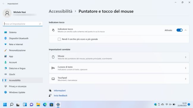 Trasformare il tastierino numerico in un mouse con Windows 10 e Windows 11