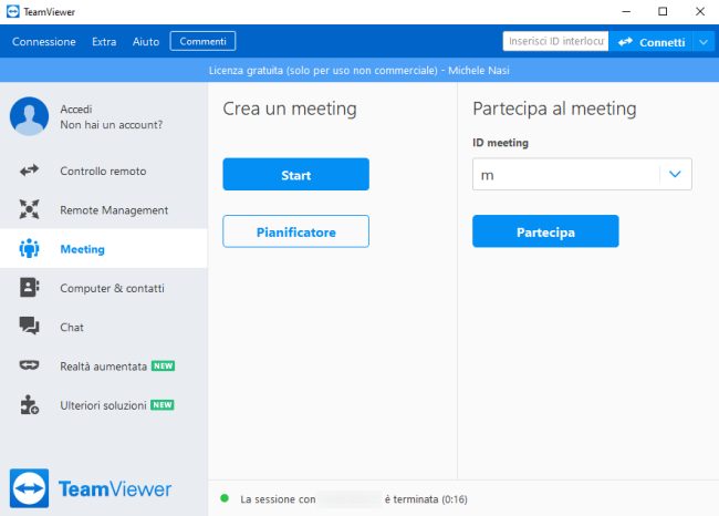 TeamViewer integra la soluzione per le videoconferenze Meeting