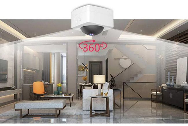 Xiaomi XiaoVV Smart 360: telecamera IP WiFi panoramica in offerta a 27 euro