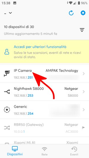 Telecamera spia: come riconoscerne la presenza