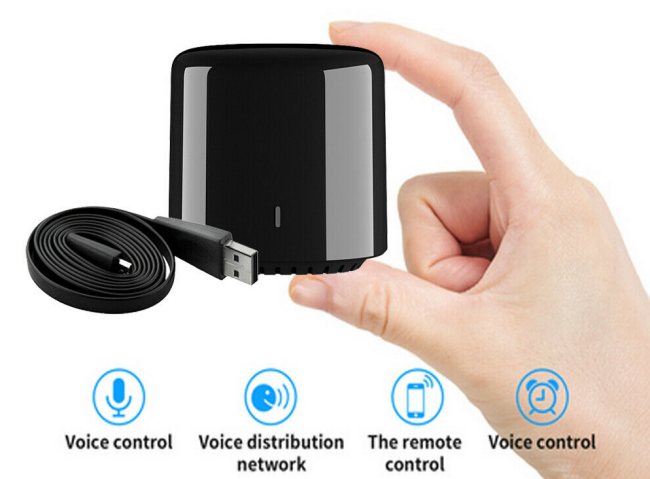 Smart home: gestire dispositivi a distanza con BroadLink RM4C Mini WiFi IR