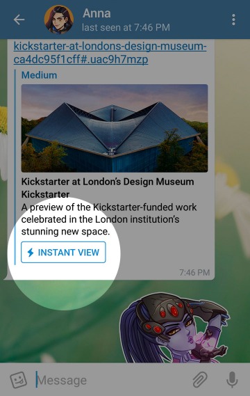 Telegraph, piattaforma di blogging figlia di Telegram