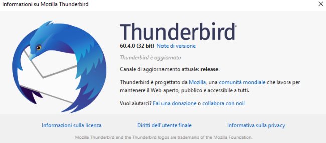Thunderbird offrirà tante nuove funzionalità nel corso del 2019