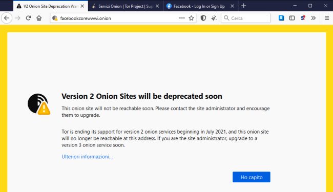 Come cambia Tor Browser: addio agli onion URL V2 e supporto per i nuovi bridge