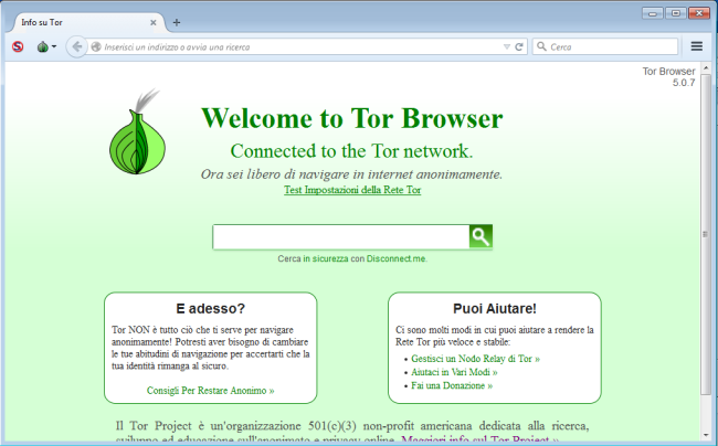 Tor Browser, ecco come si usa