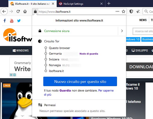 I problemi che si possono incontrare durante la navigazione con Tor Browser