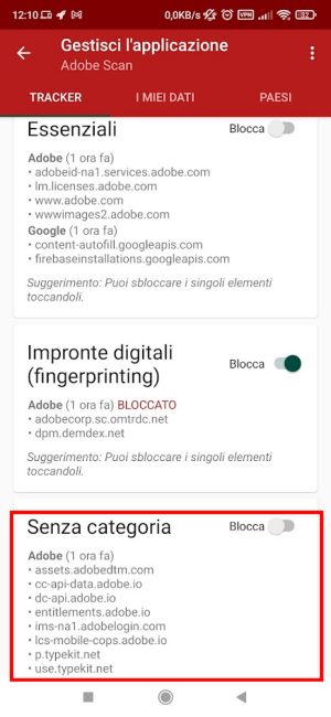 Tracker Android: bloccare le app che vi spiano