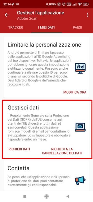 Tracker Android: bloccare le app che vi spiano