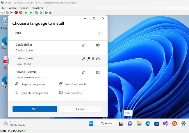 Come avviare Windows 11 da una macchina virtuale già configurata