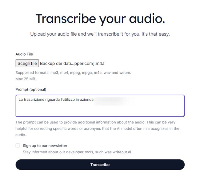 Trascrivere audio in testo e ottenere una traduzione precisa con l'intelligenza artificiale