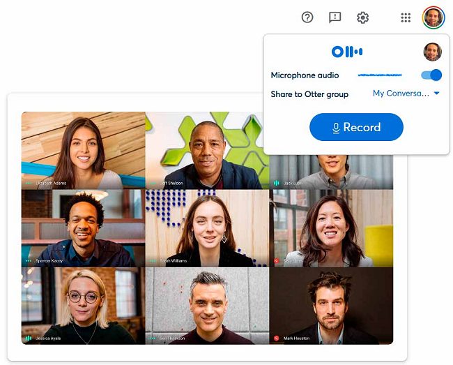 Trascrivere le videoconferenze Google Meet in tempo reale