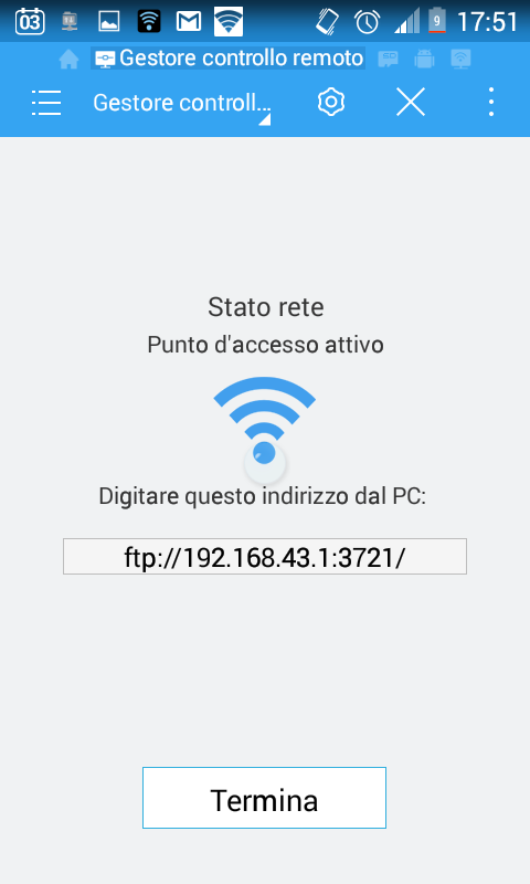 Trasferimento file Android, come procedere via WiFi