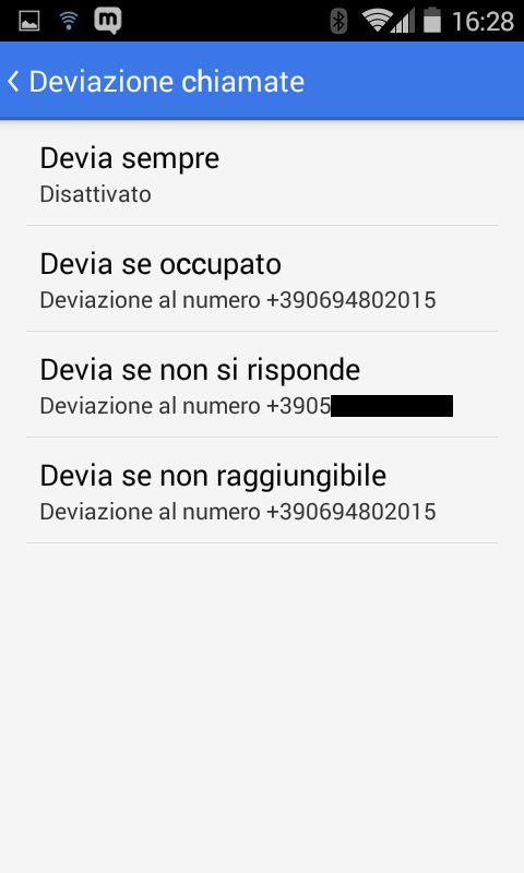 Trasferimento di chiamata e segreteria telefonica gratis sul cellulare con Mtalk