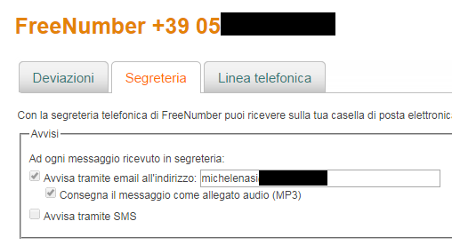 Trasferimento di chiamata e segreteria telefonica gratis sul cellulare con Mtalk