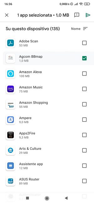 Come trasferire app da Android a Android