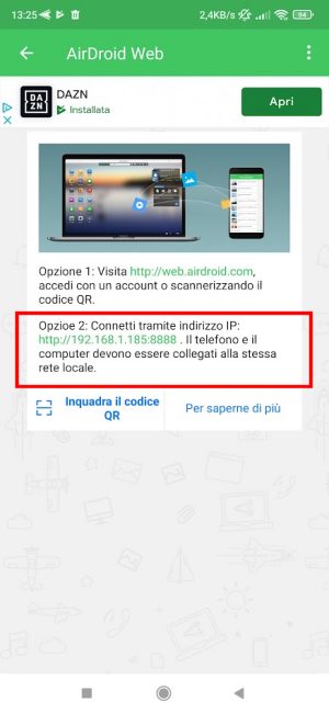 Come trasferire foto da Android a PC