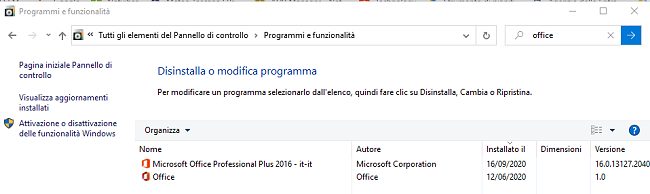 Come trasferire licenza Office su un altro PC