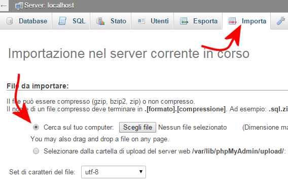 Come trasferire sito WordPress da locale a remoto