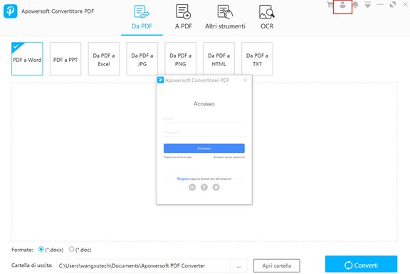 Trasformare PDF in Word e in altri formati con PDF Converter: gratis per un anno