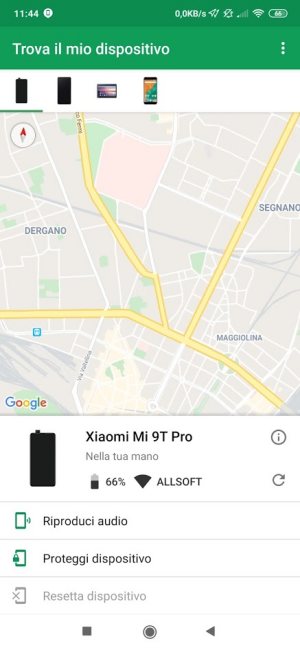 Trova il mio dispositivo: come funziona