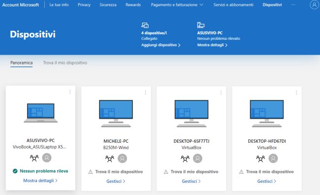 Trova il mio dispositivo Windows 10 è utile per gestire i PC a distanza