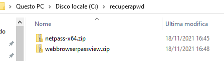 Come trovare password in Windows
