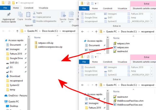 Come trovare password in Windows