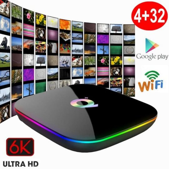 TV box Android 9.0 6K Q Plus in offerta speciale a soli 32 euro circa
