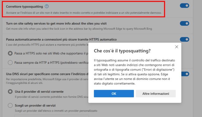 Edge protegge dal typosquatting e segnalerà quali schede rallentano il browser