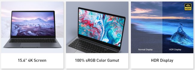 Ultrabook economico e performante: Chuwi LapBook Plus. Display 4K e doppio slot SSD M.2