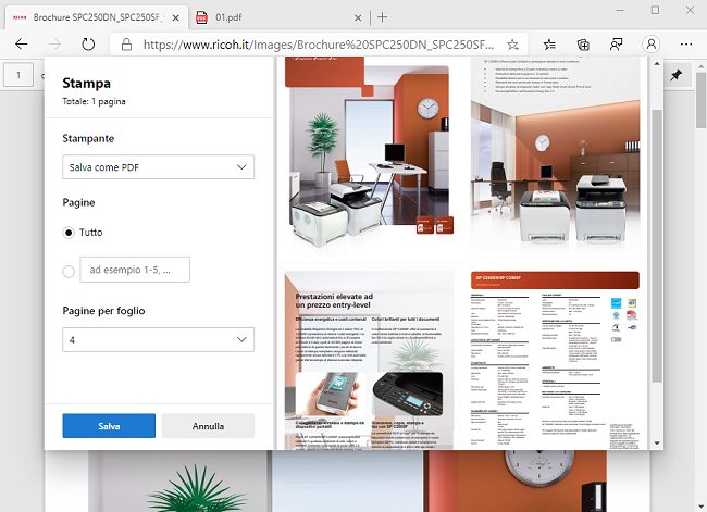 Come unire pagine PDF senza installare alcun software
