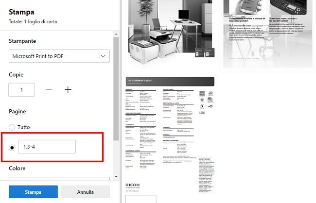Come unire pagine PDF senza installare alcun software