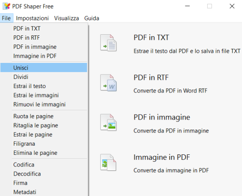 Unire PDF, come fare senza caricare online alcun dato
