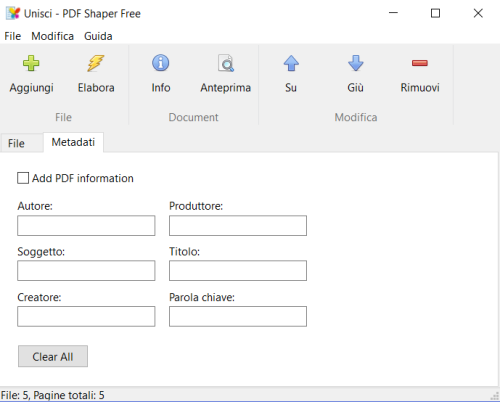 Unire PDF, come fare senza caricare online alcun dato