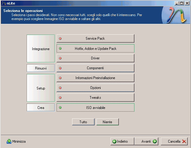 Integrare gli aggiornamenti nel CD di Windows XP SP3