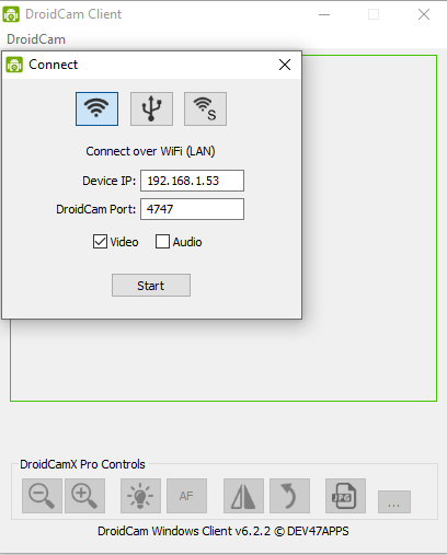 Come usare la videocamera dello smartphone Android su PC